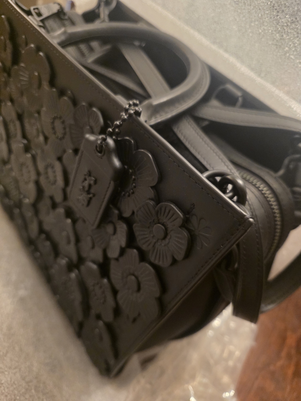 Coach Rogue 31 Tea Rose Black - Picture 2 of 16